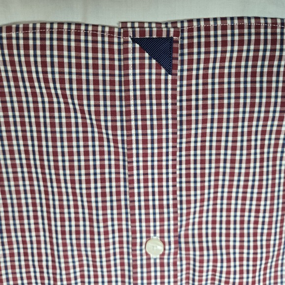 Untuckit Slim Fit Wrinkle Free Short Sleeve Button Down Shirt Mediu No Care Tag - Picture 7 of 8